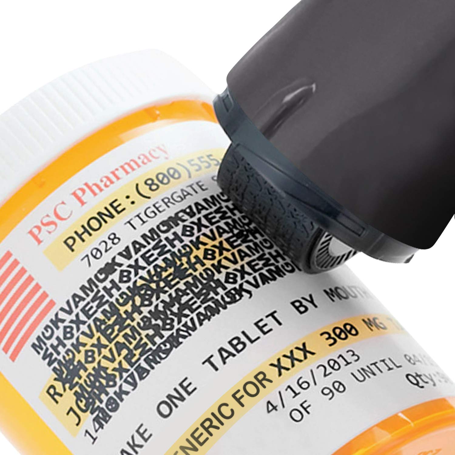 PLUS Guard Your ID roller offers up to 1,000 impressions for long-term use.