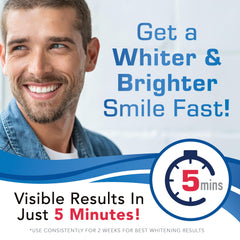 Plus White comfort-fit mouth tray for easy at-home whitening.