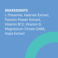 plusOne Blissful Sleep Patches box highlighting valerian and magnesium ingredients