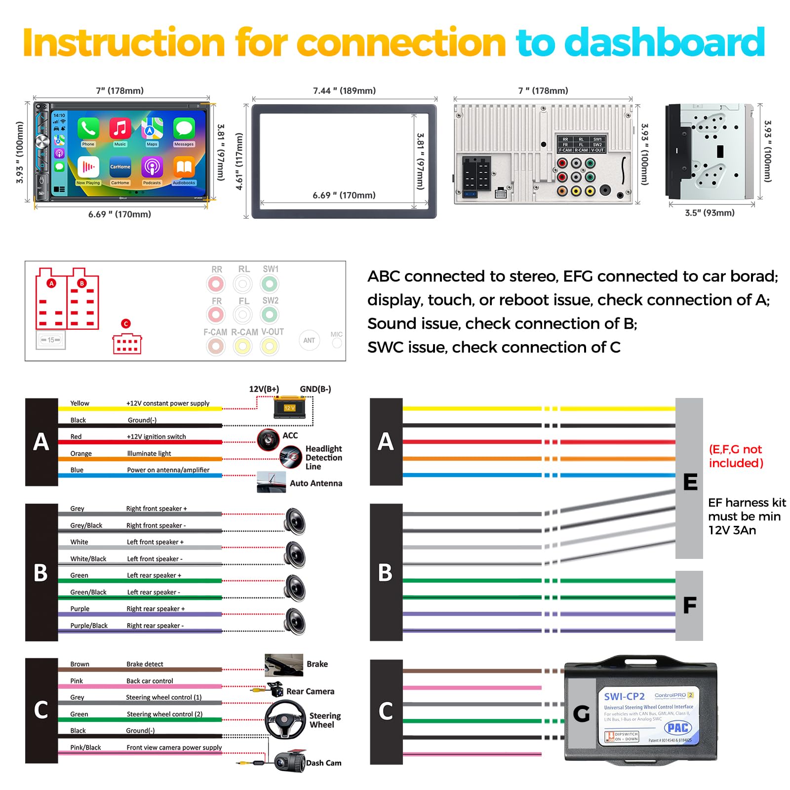 PLZ backup camera readiness for easier parking and visibility