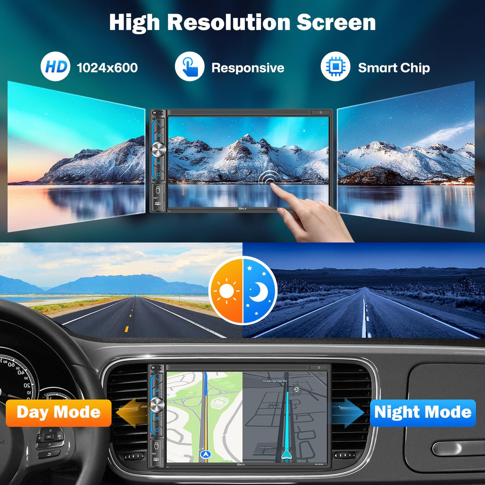 PLZ 240W outputs and dual subwoofers for rich, immersive sound