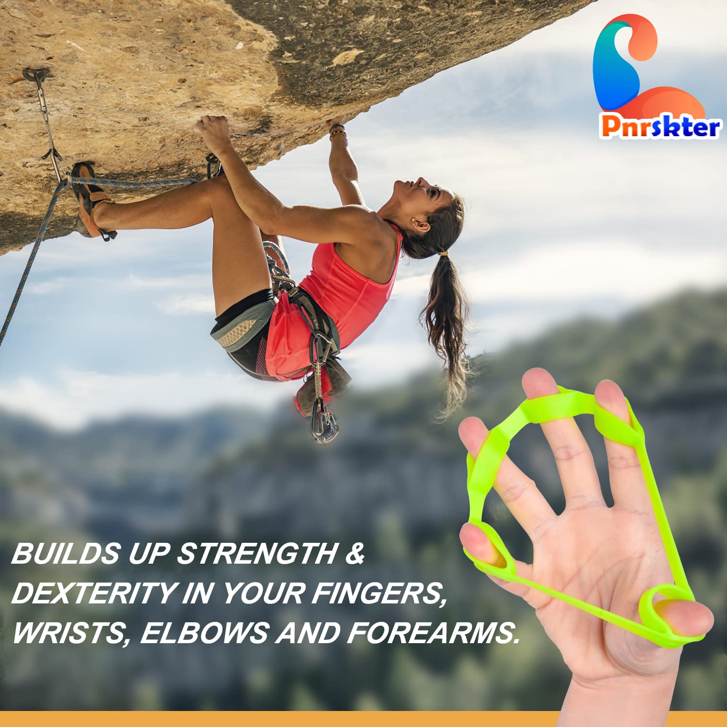 PNRskter ergonomic hand grip 6pcs for comfortable, full-hand workouts