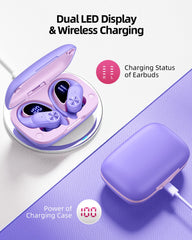 PocBuds hi-fi 13mm drivers deliver deep bass and clear highs.