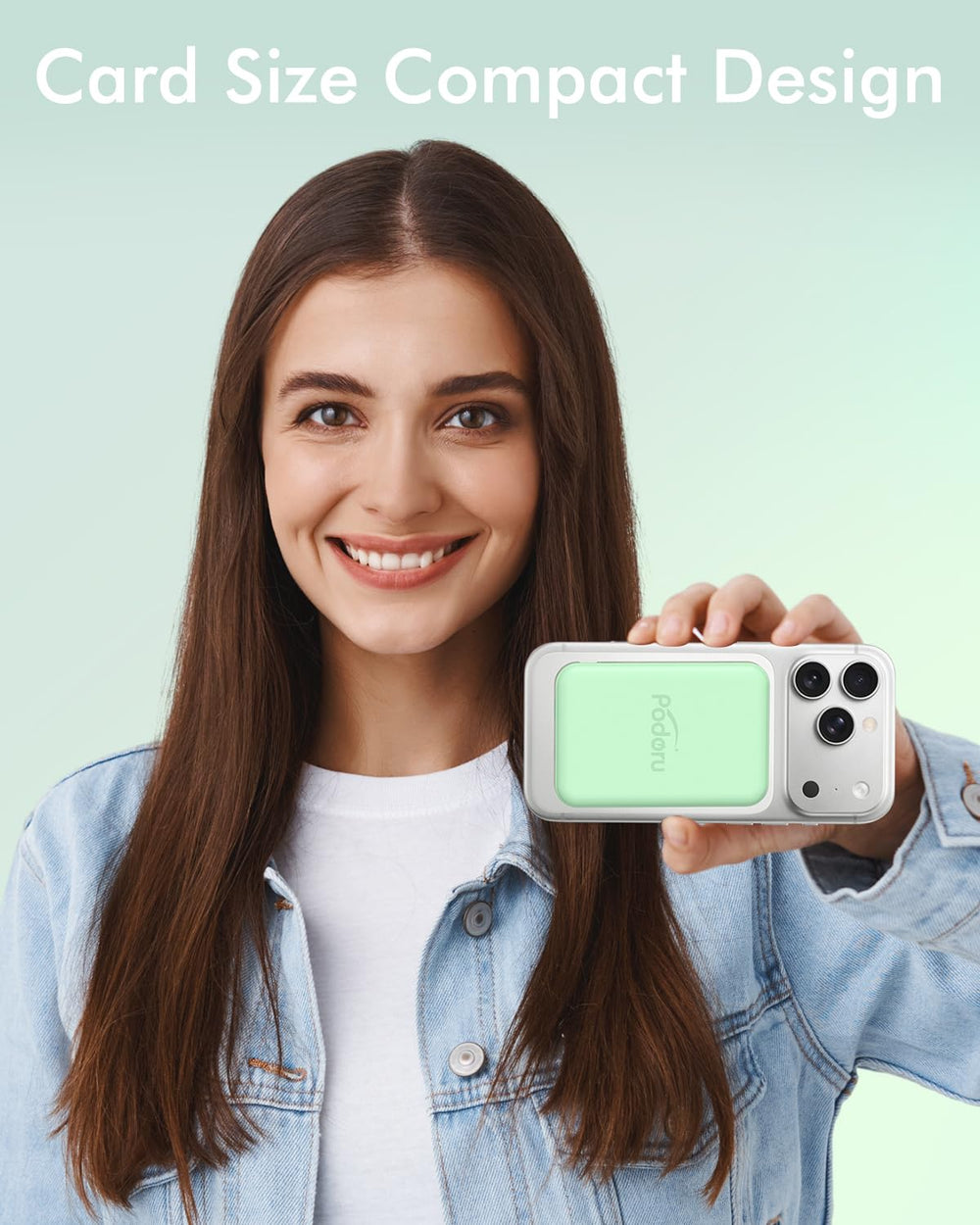 Podoru ultra-compact pocket design fits easily in pockets
