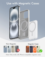 Podoru strong magnetic adsorption keeps iPhone securely in place during charging.