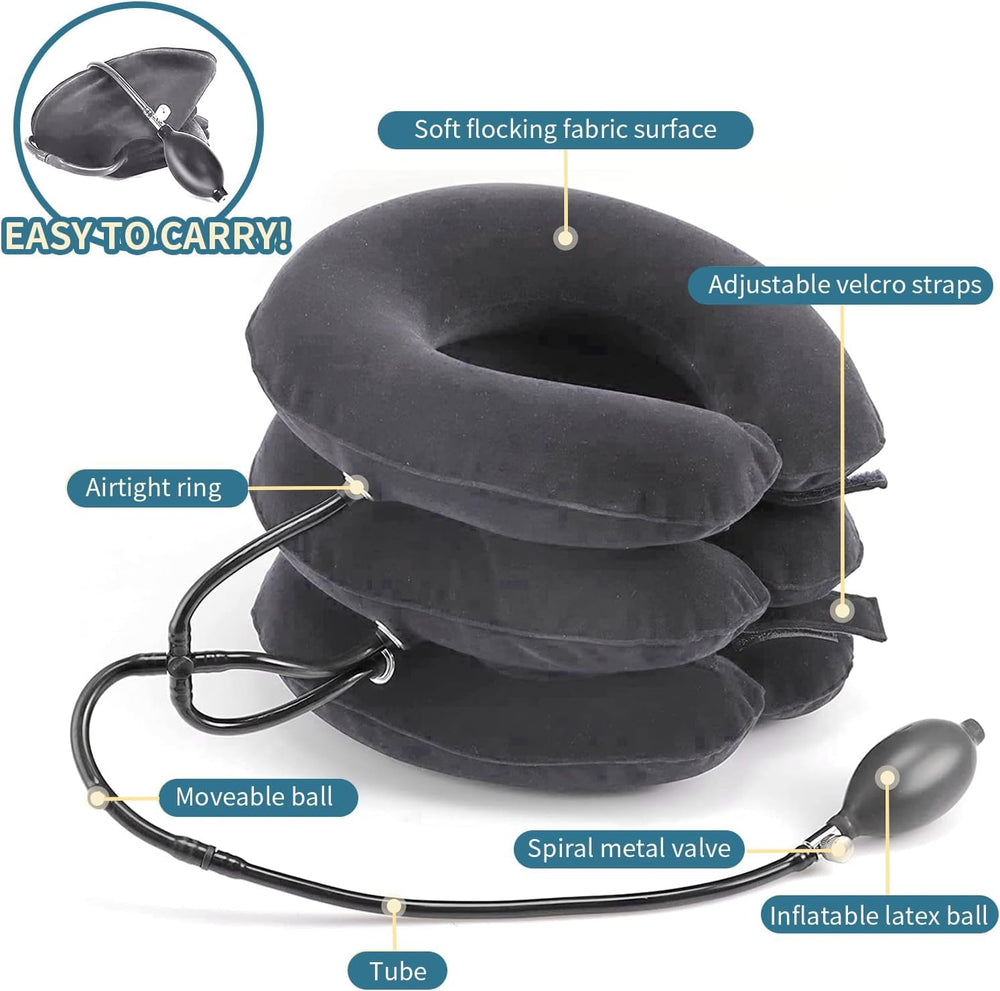Pogcay portable neck stretcher is lightweight for on-the-go use.