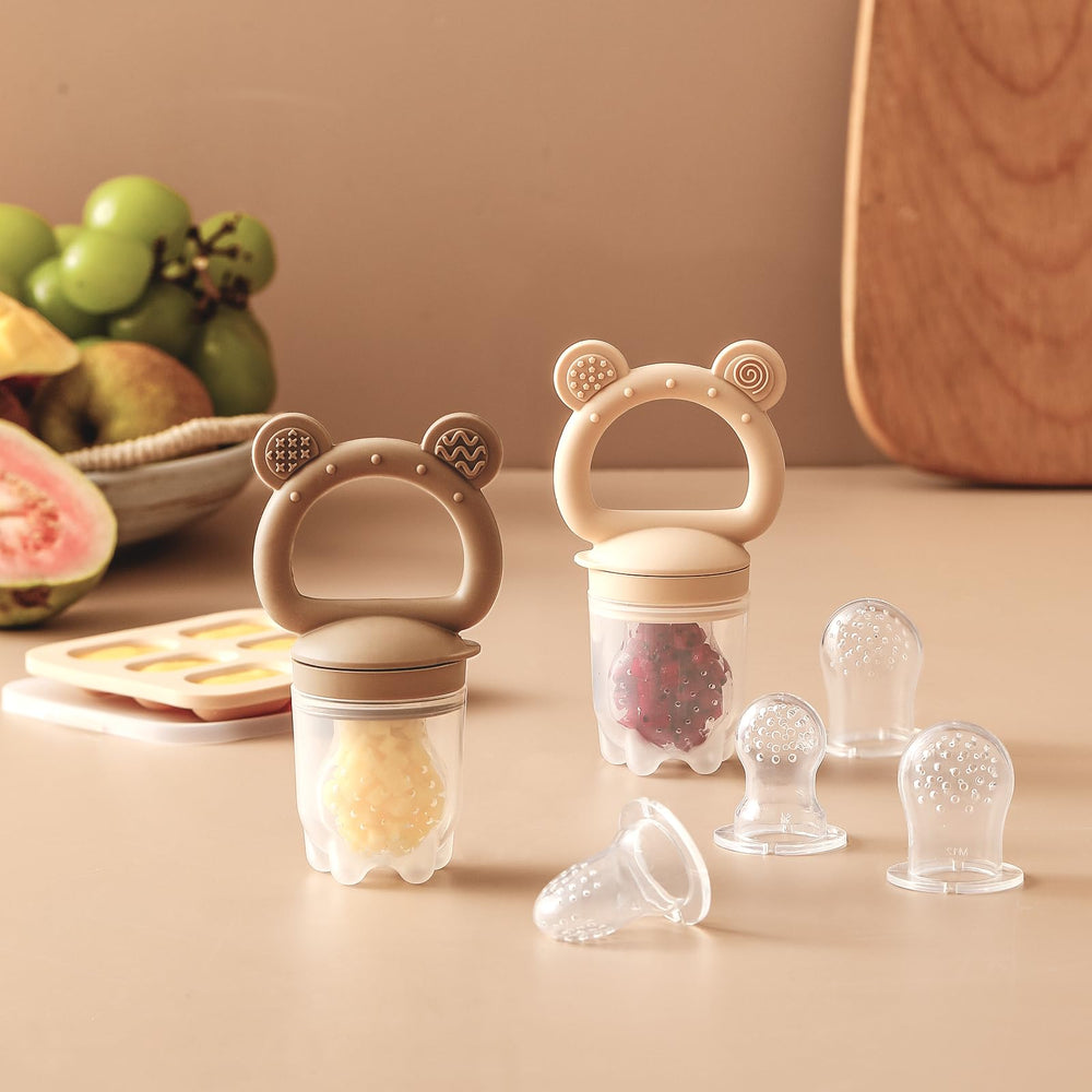 POIKSHARK extra food pouches provide additional storage for fresh foods.