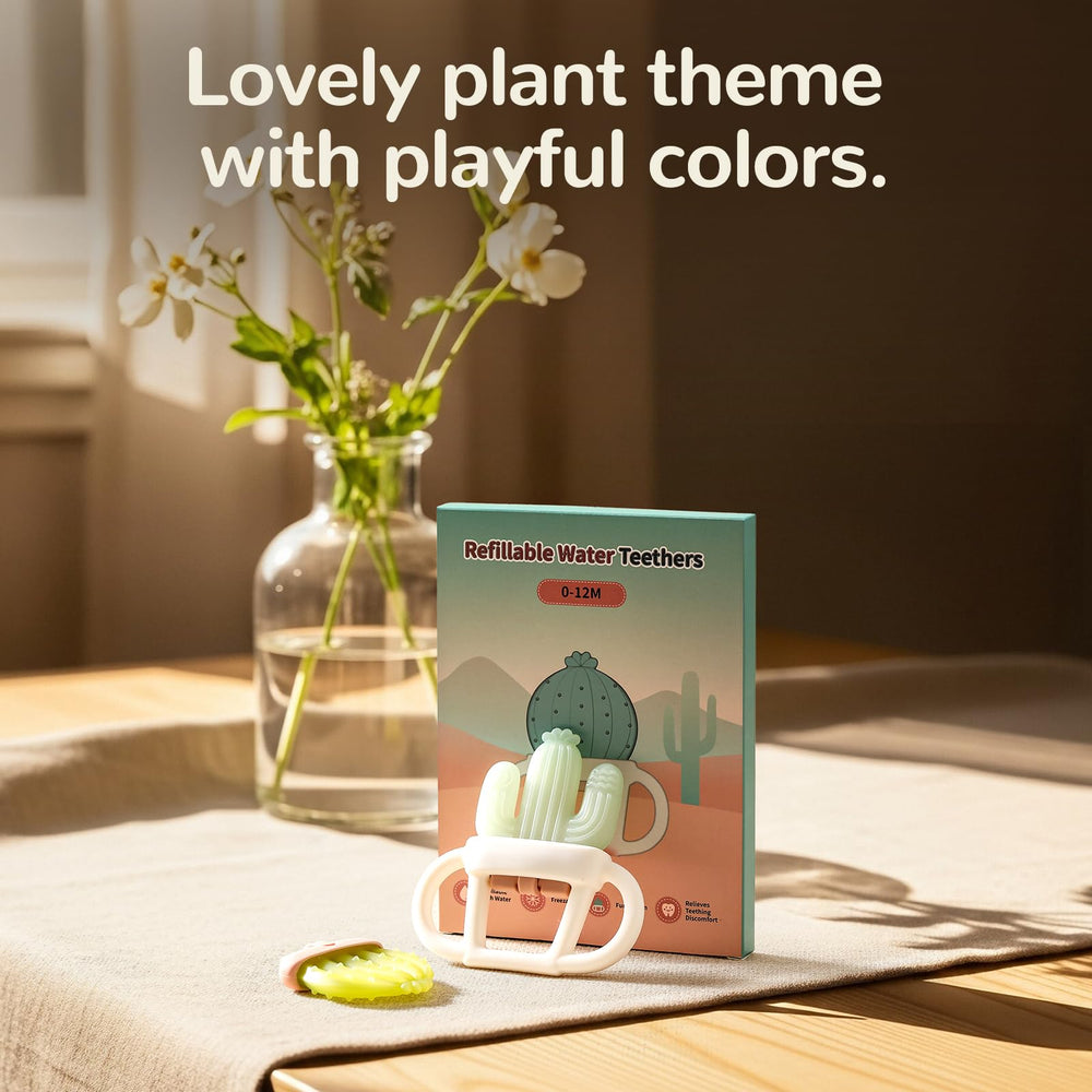 POIKSHARK heat-resistant teether safe for boiling and steaming cleaning.