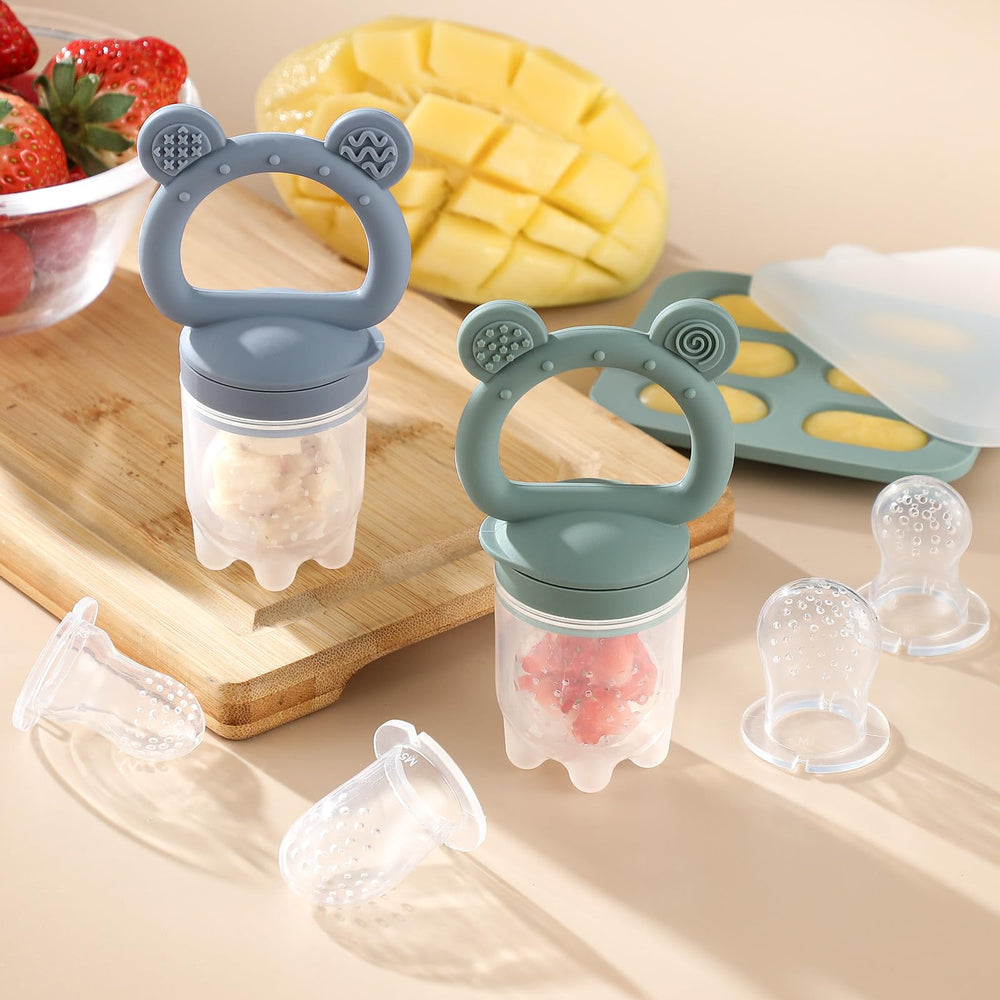 POIKSHARK microwave-safe and boil-friendly for sanitizing between feeds