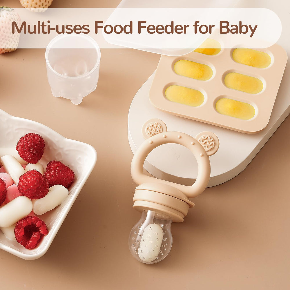 POIKSHARK silicone teats in six sizes support growing feeding needs.