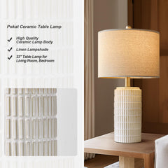 Durable PoKat ceramic construction resists scratches for long-lasting lighting