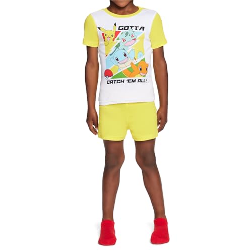 Pokemon Boys snug-fit pajamas pants with cuffed legs for easy movement during play.