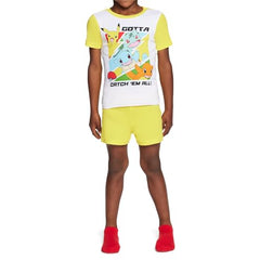 Pokemon Boys snug-fit pajamas pants with cuffed legs for easy movement during play.