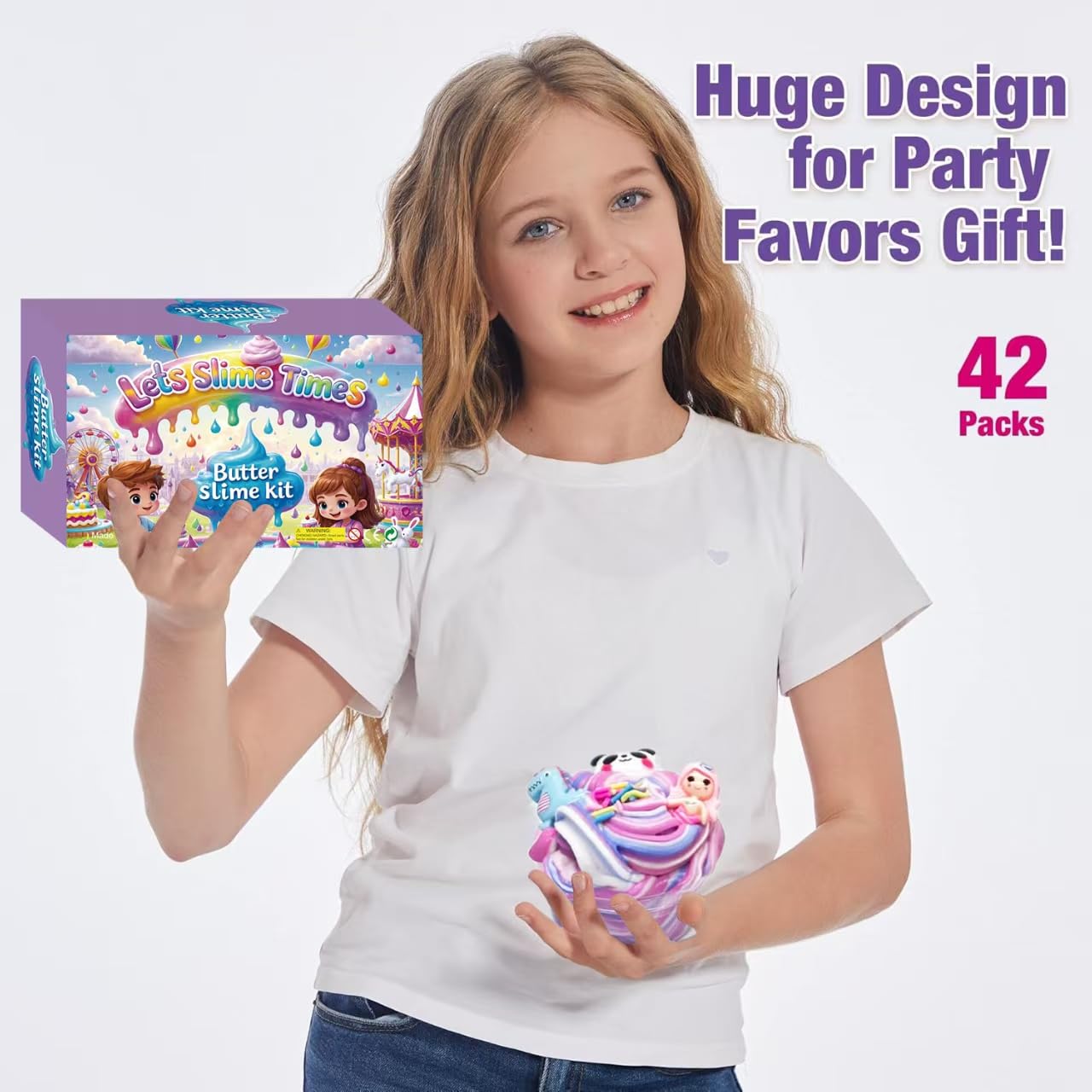 pokujyrt party favors setup featuring slime for kids gifts and celebrations