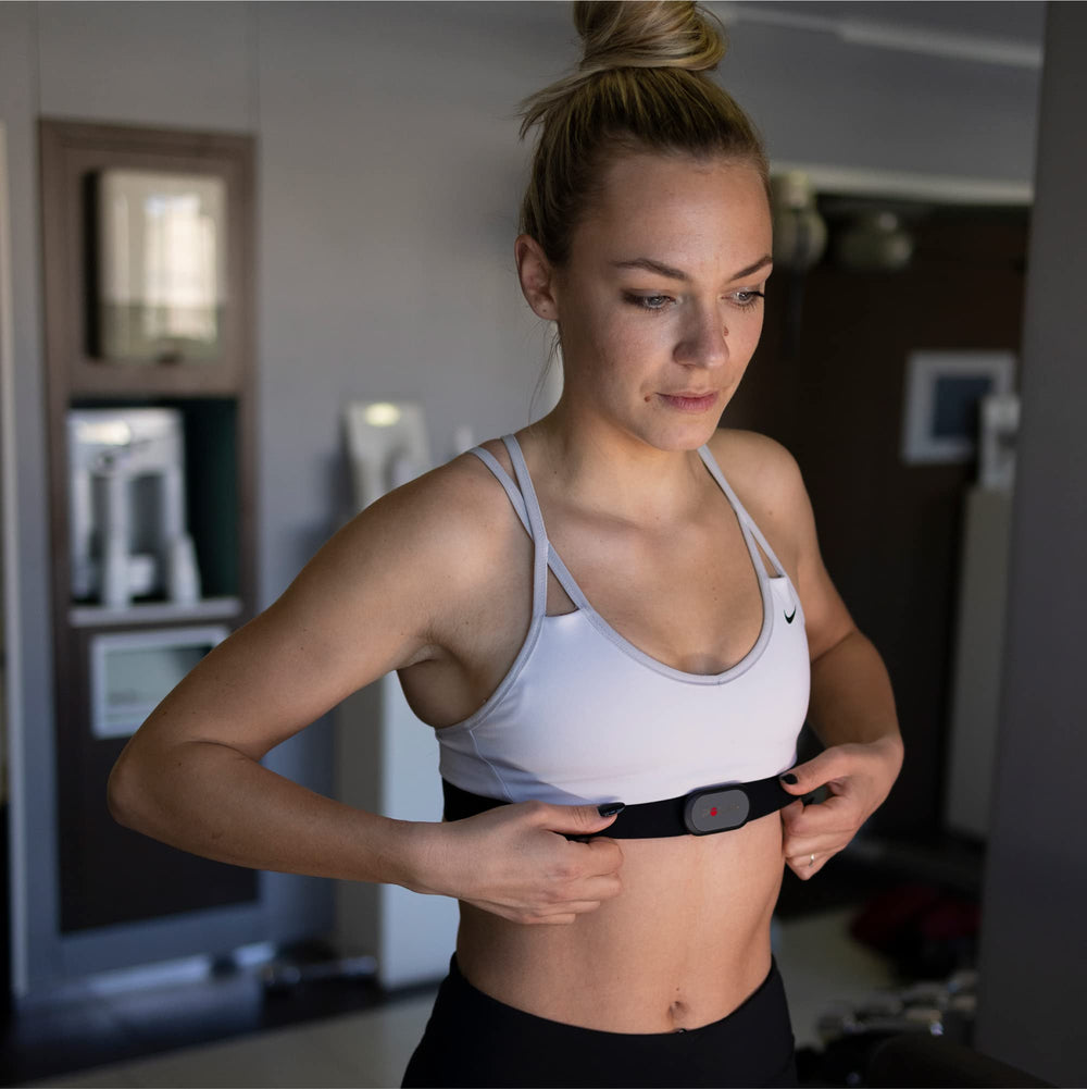Polar H9 chest strap in XS-S size for a snug, comfortable fit