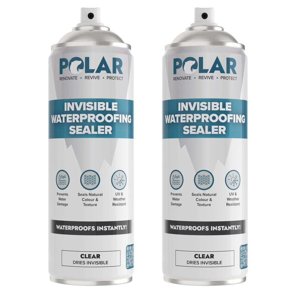 Polar Invisible Waterproof Sealer Clear bottle ready for fabric and surface protection