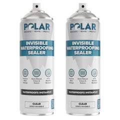 Polar Invisible Waterproof Sealer Clear bottle ready for fabric and surface protection