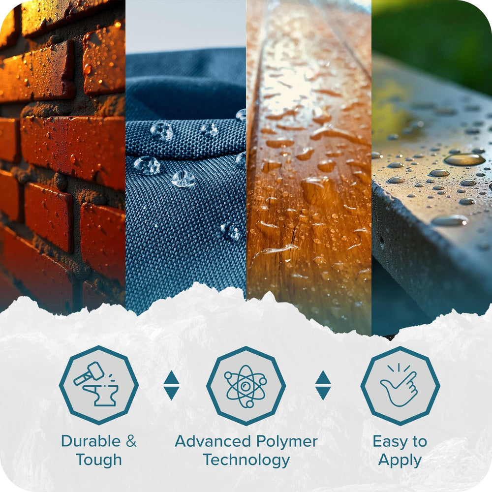Polar Sealer clear finish preserves original color on a surface