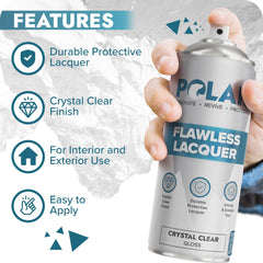 Polar Specialist Coatings wood cabinet gloss finish after coating with lasting shine