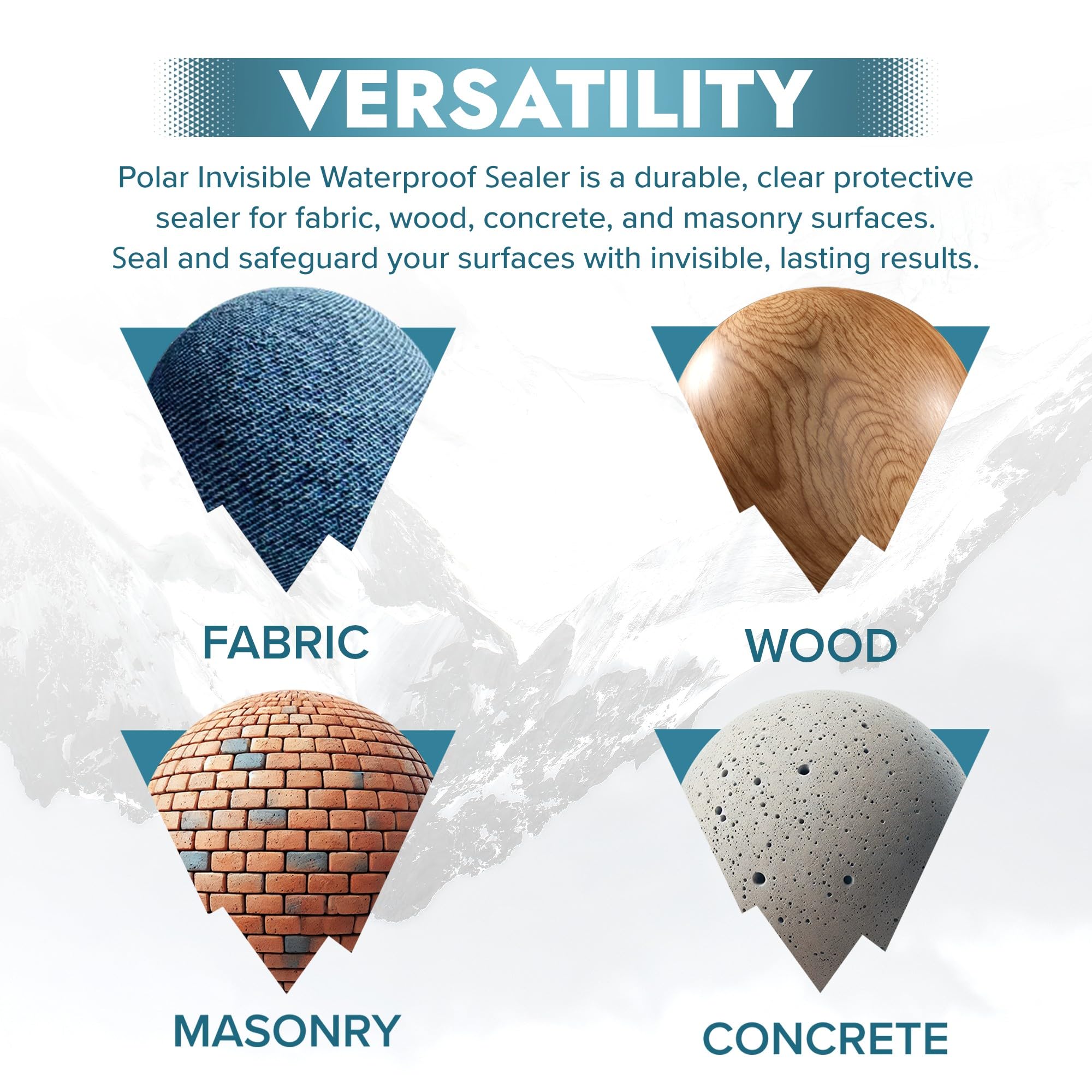 Polar Invisible Waterproof Sealer showing quick-dry 24 hour capability