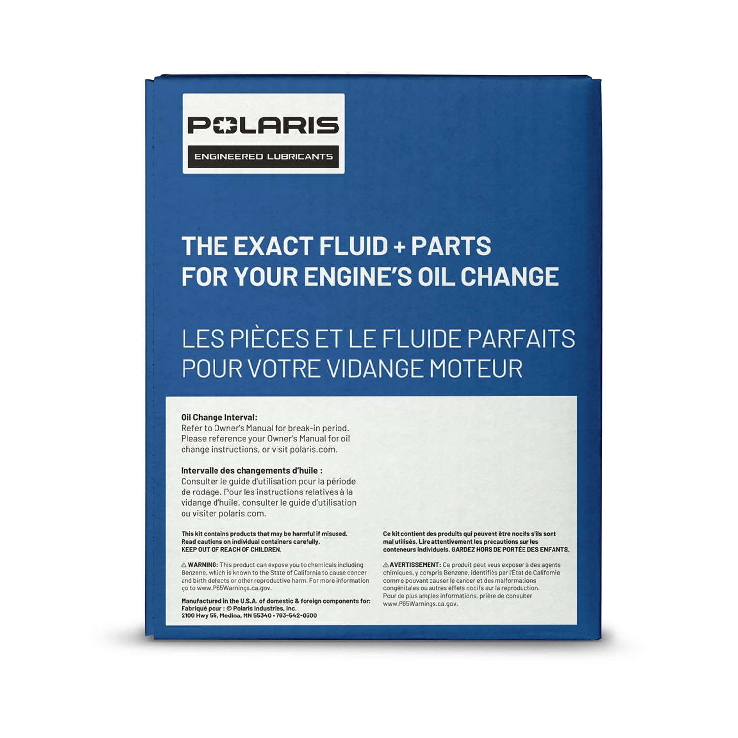 Polaris PS4 kit in box for ready-to-use maintenance kits