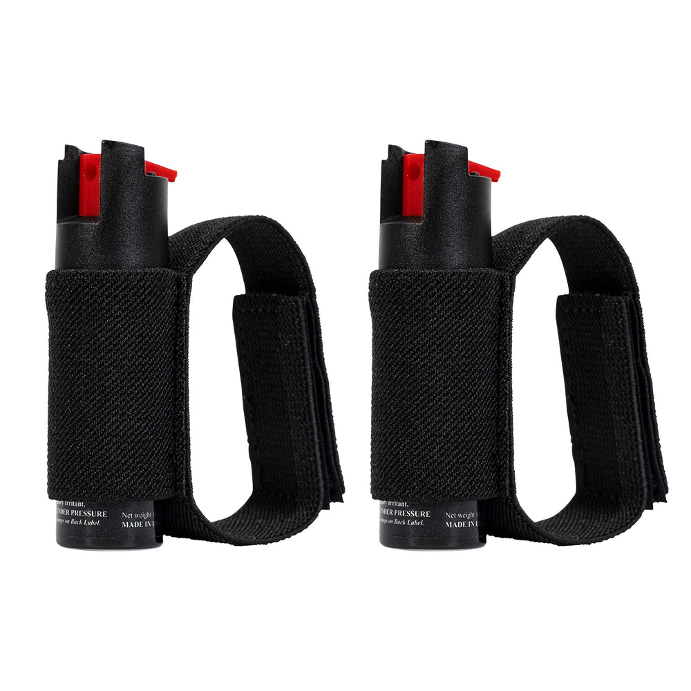 POLICE MAGNUM pepper spray 2-pack bottle close-up for compact personal safety.