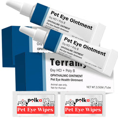 POLKA Terramypol Eye Ointment packaging shows convenient daily eye care