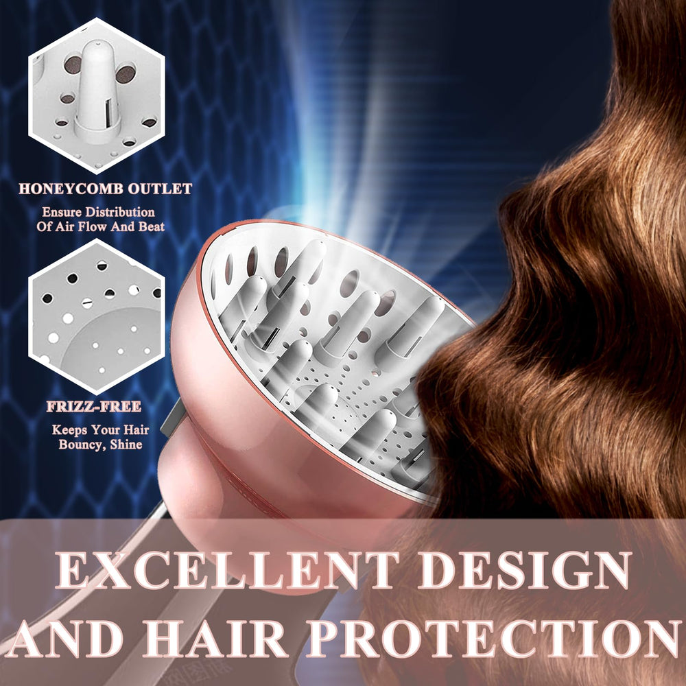 Polly Online diffuser demonstrates compatibility with 1.7–2.6 inch nozzles for flexible fit.