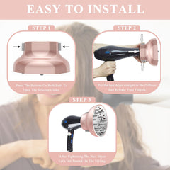 Polly Online diffuser showcases fashion-forward pink design for stylish styling.