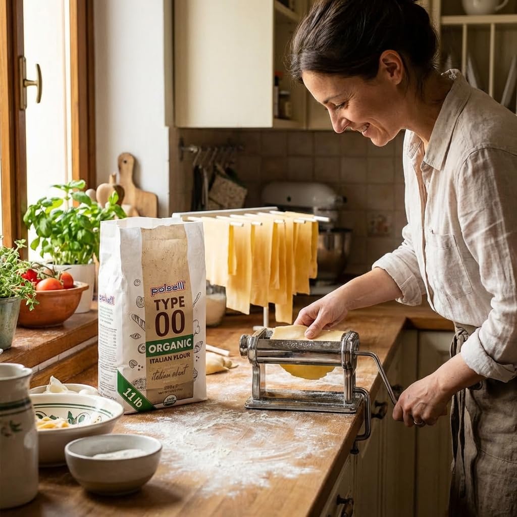 POLSELLI Tipo 00 flour highlights Italian grain and artisanal craft