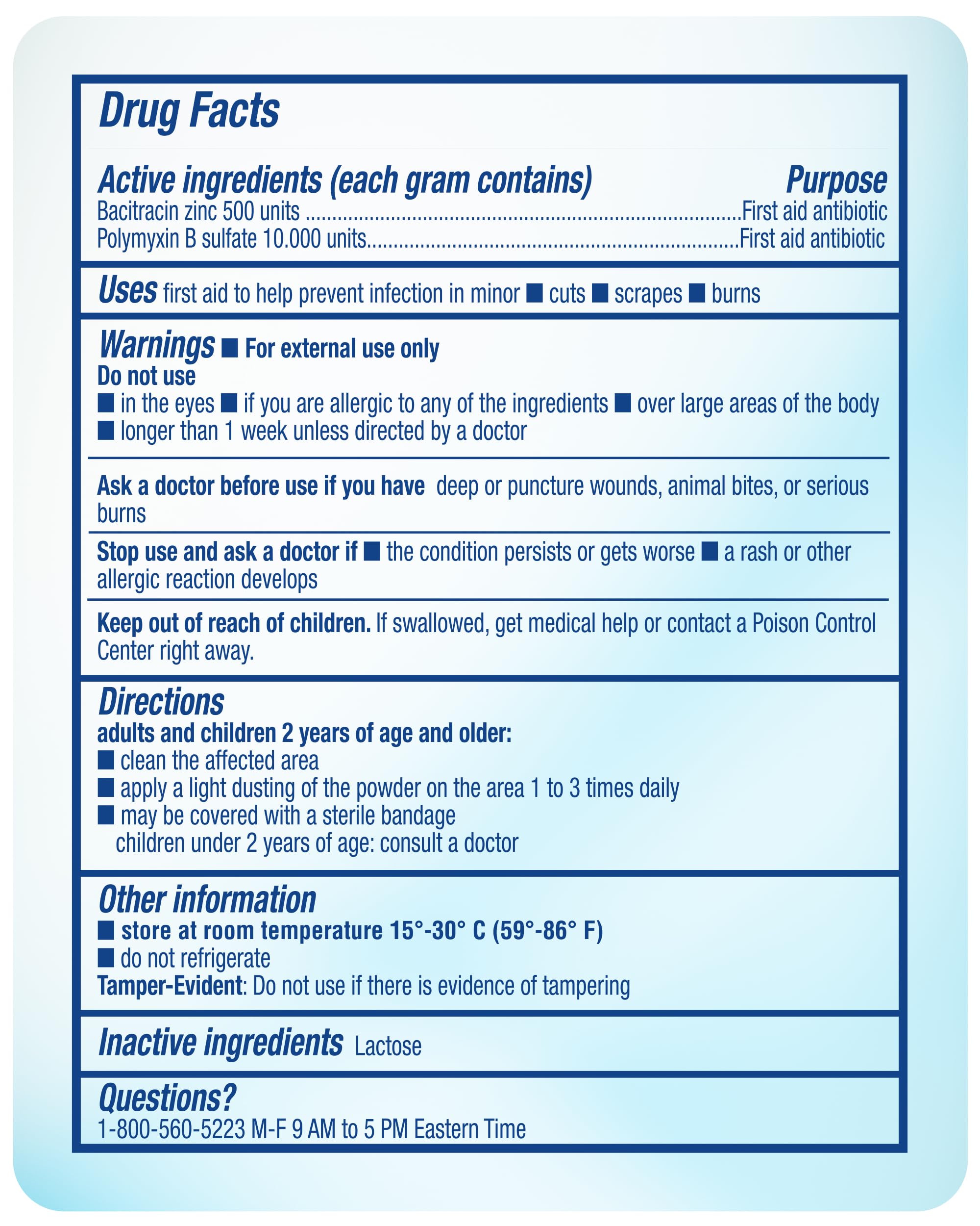 POLVOS DE SULPHA MENPER family-safe use for kids and adults in daily wound management.