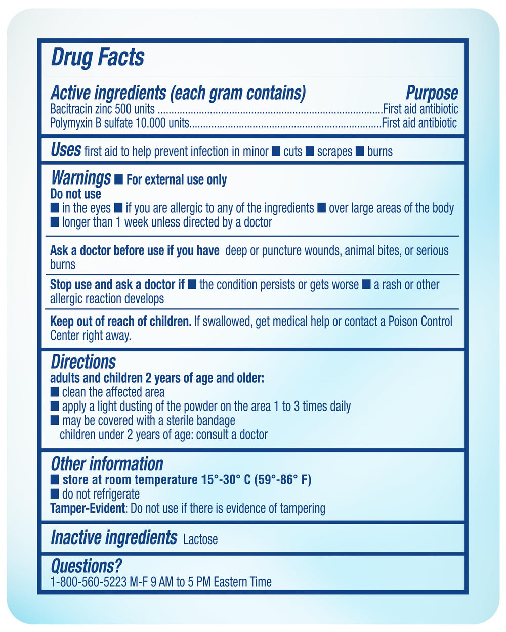 POLVOS DE SULPHA MENPER family-safe use for kids and adults in daily wound management.