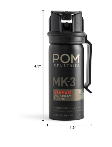 POM MK3 UV dye marking visible under light for traceability.