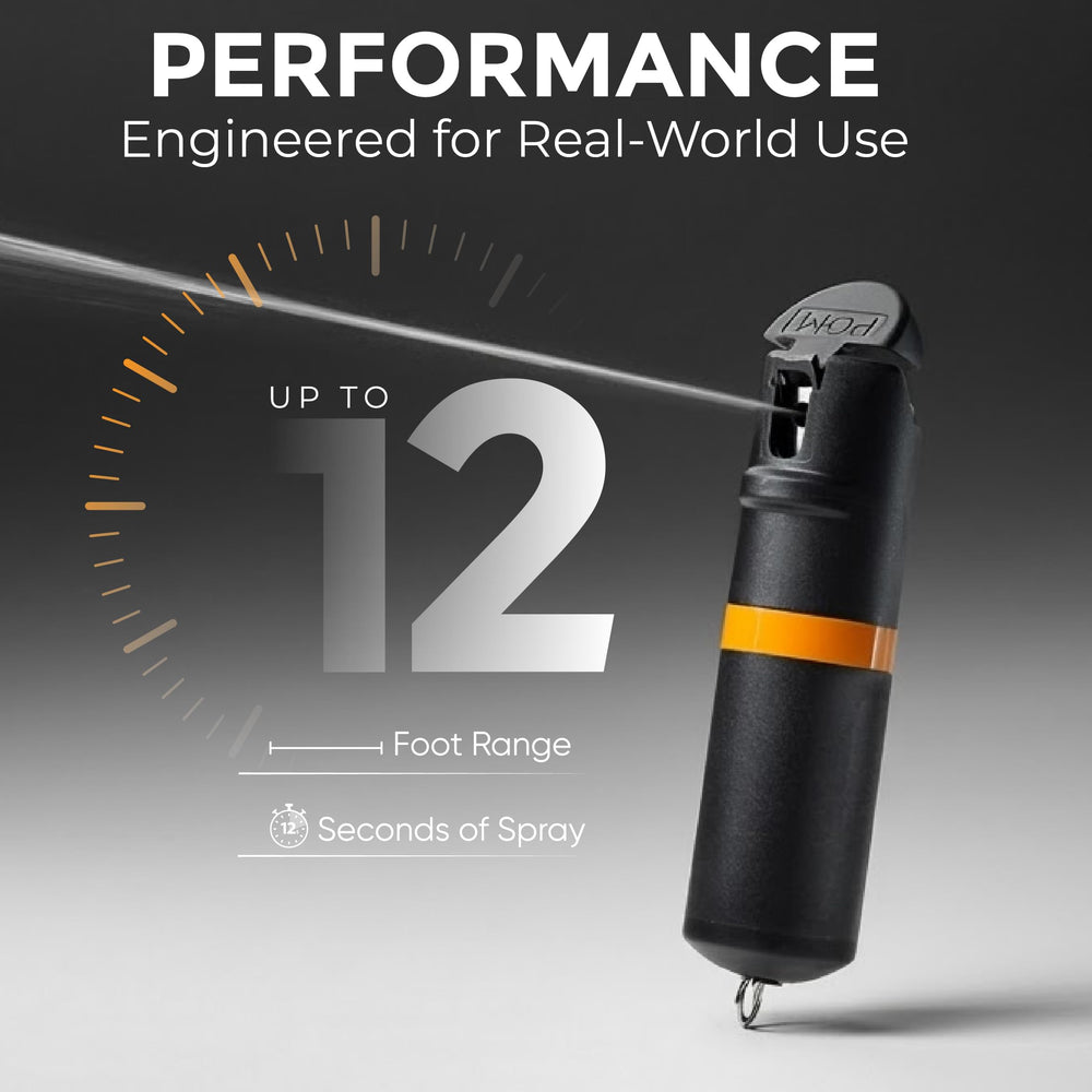 POM spray features a steady stream pattern for accurate delivery.