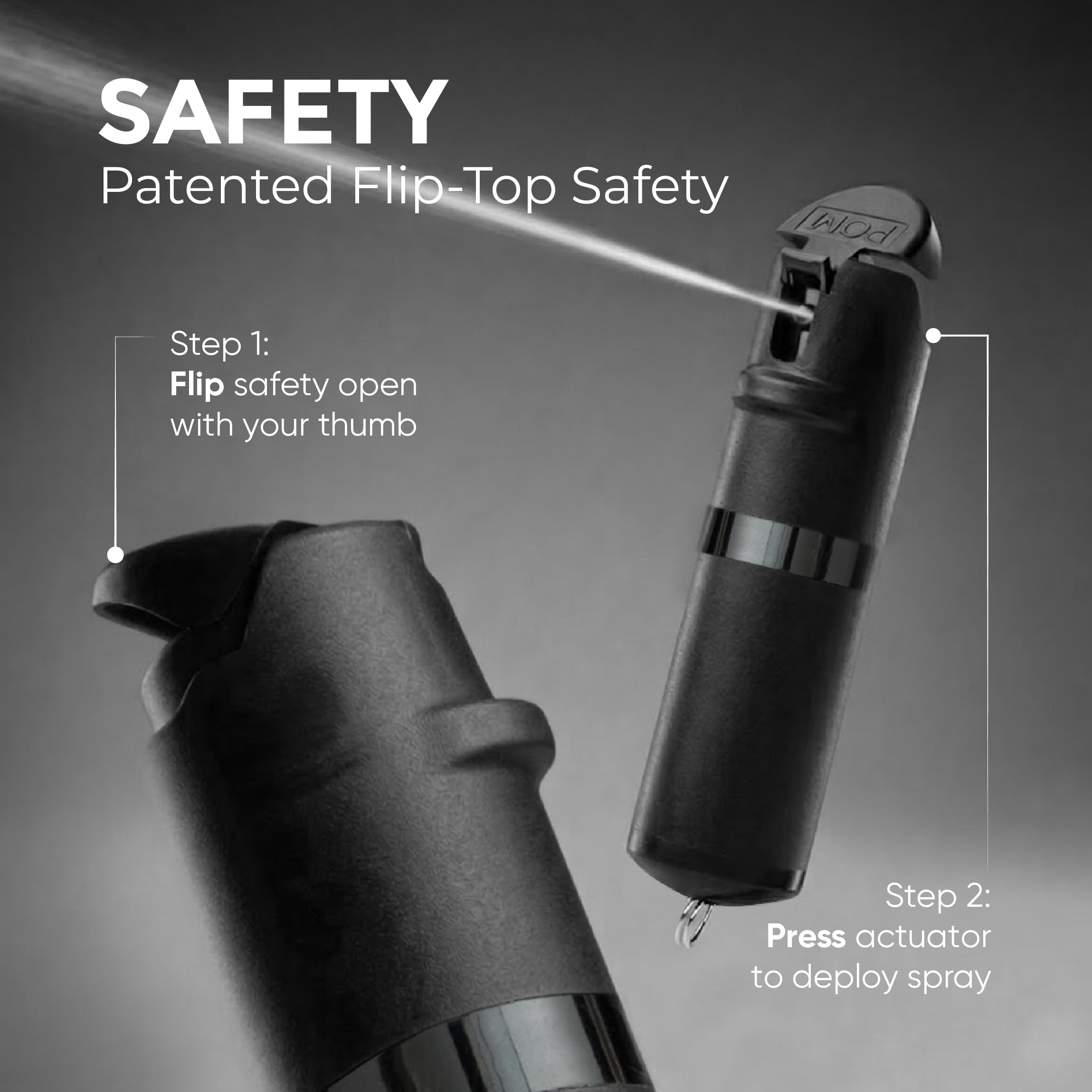 POM USA-made defense device for reliable daily carry.