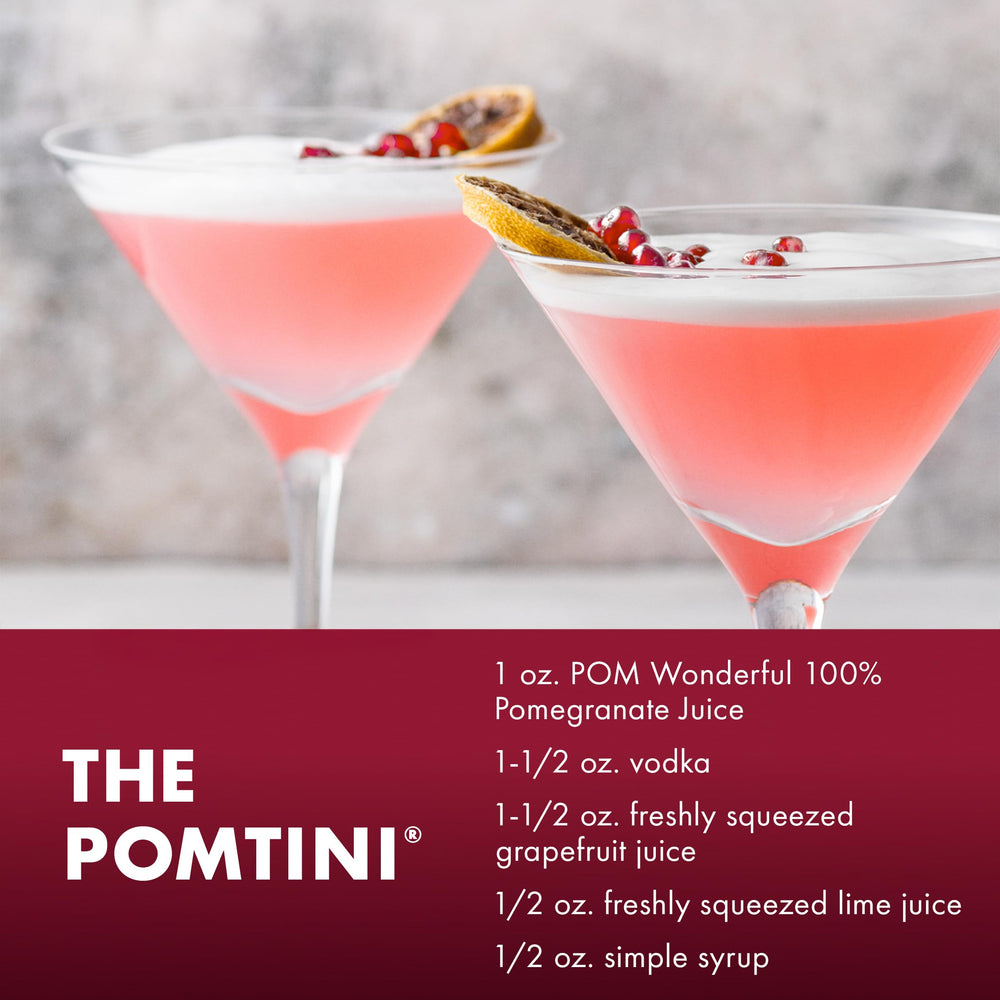 POM Wonderful pack of 8 bottles showcases convenient, ready-to-enjoy servings.