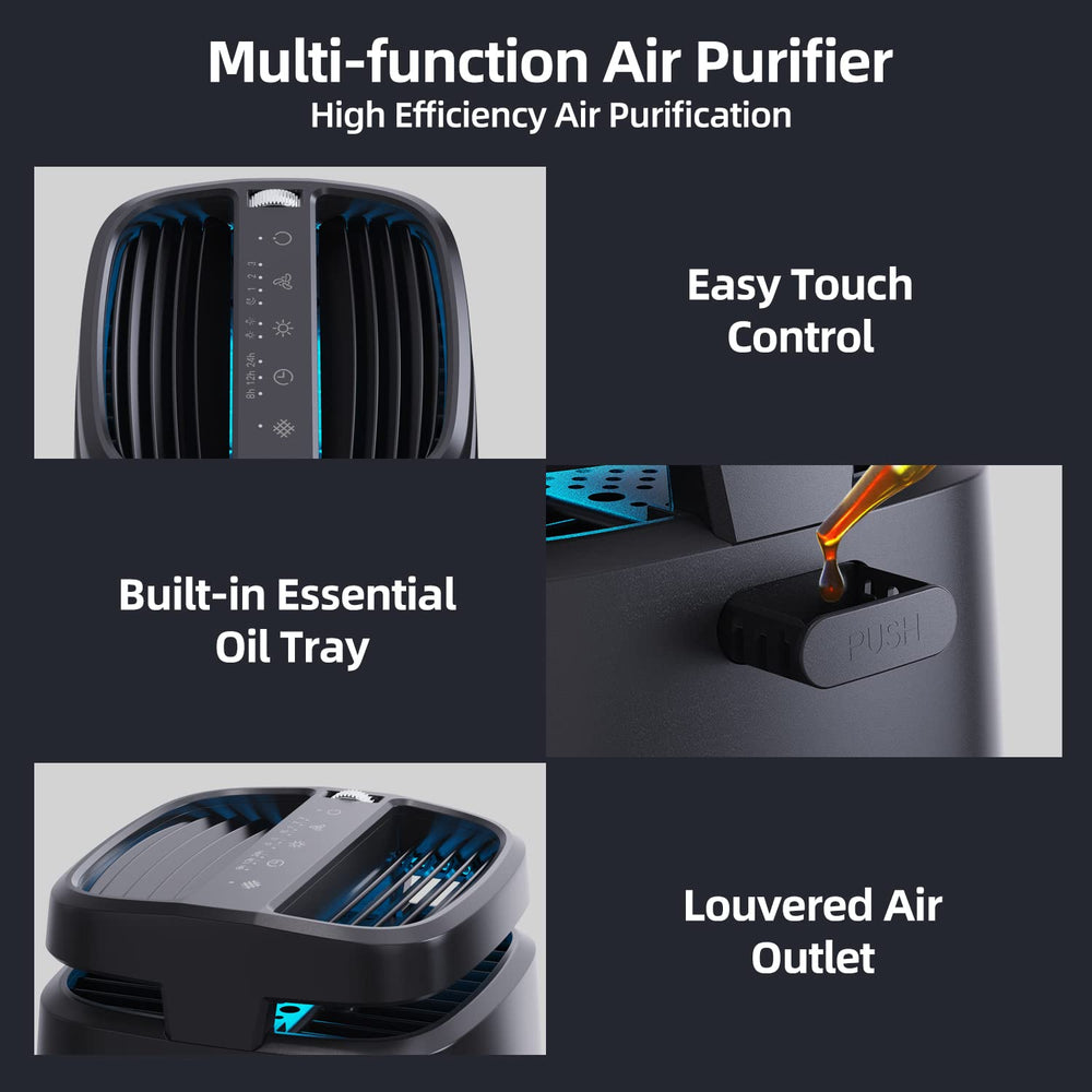 Pomoron MJ002H four fan speeds for customizable airflow