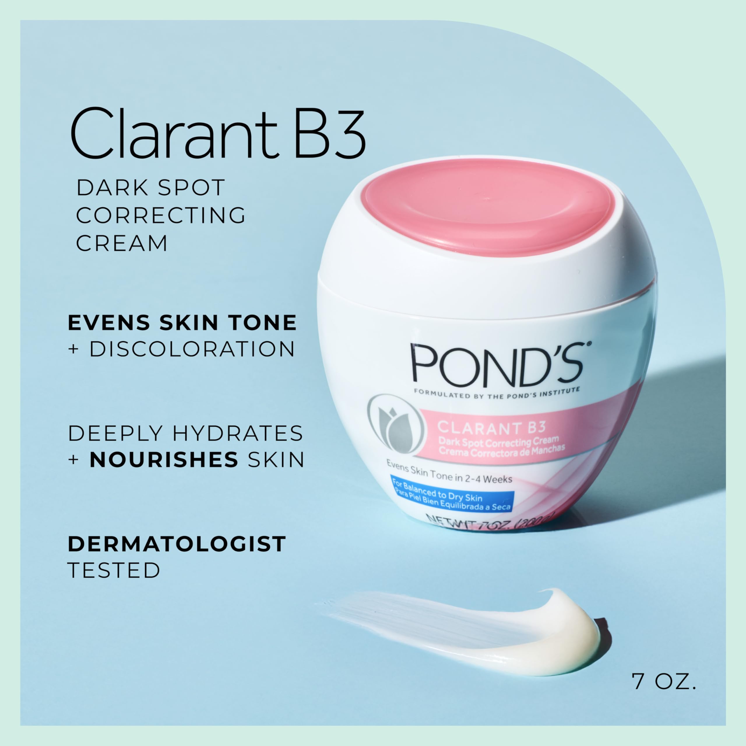 POND'S Clarant B3 cream being applied for daily hydration