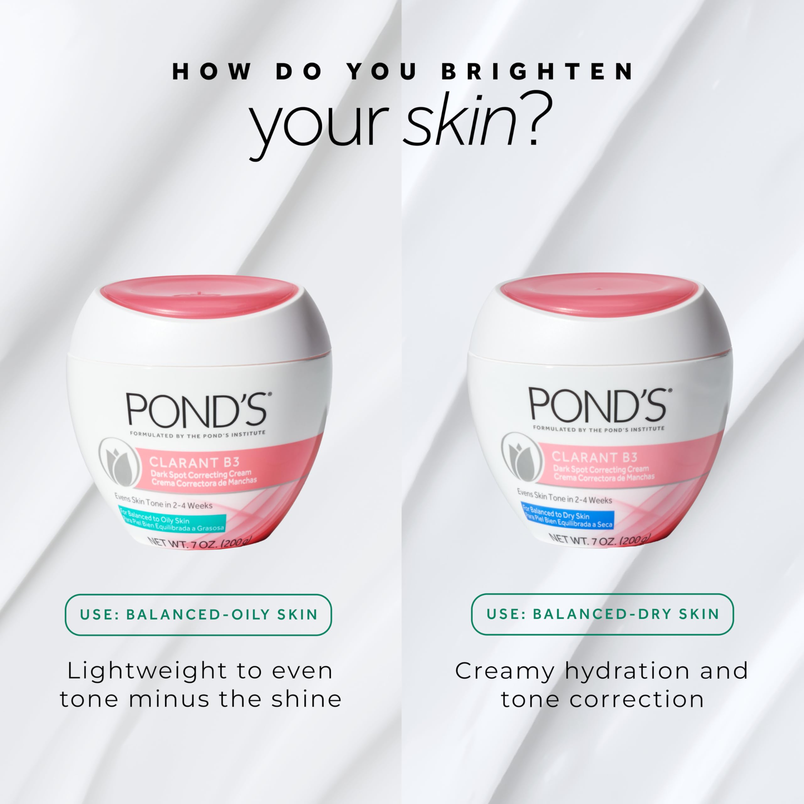 POND'S Clarant B3 dermatologist-tested label visible
