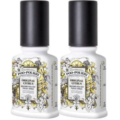 Poo-Pourri Original spray bottle front view showing pre-odor protection