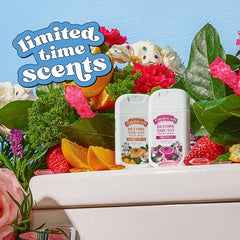 Poo-Pourri Pink Citron bottle close-up highlighting compact design