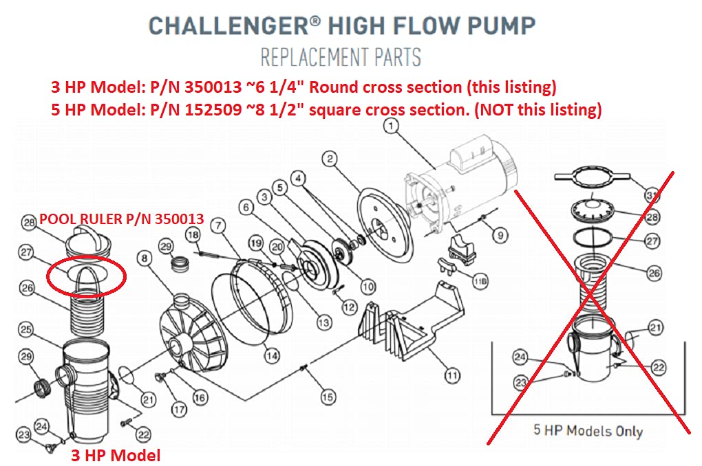 Pool Ruler lubricant helps smooth O-ring installation and performance
