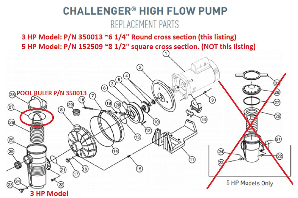 Pool Ruler lubricant helps smooth O-ring installation and performance