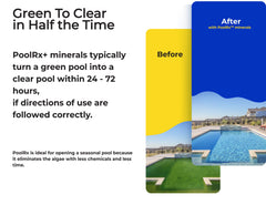 PoolRx Pool Unit 101001 covers 7500-20000 gallons in one unit.