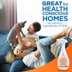 POOPH Kitty Odor Eliminator safe around humans, pets, and plants for calm homes