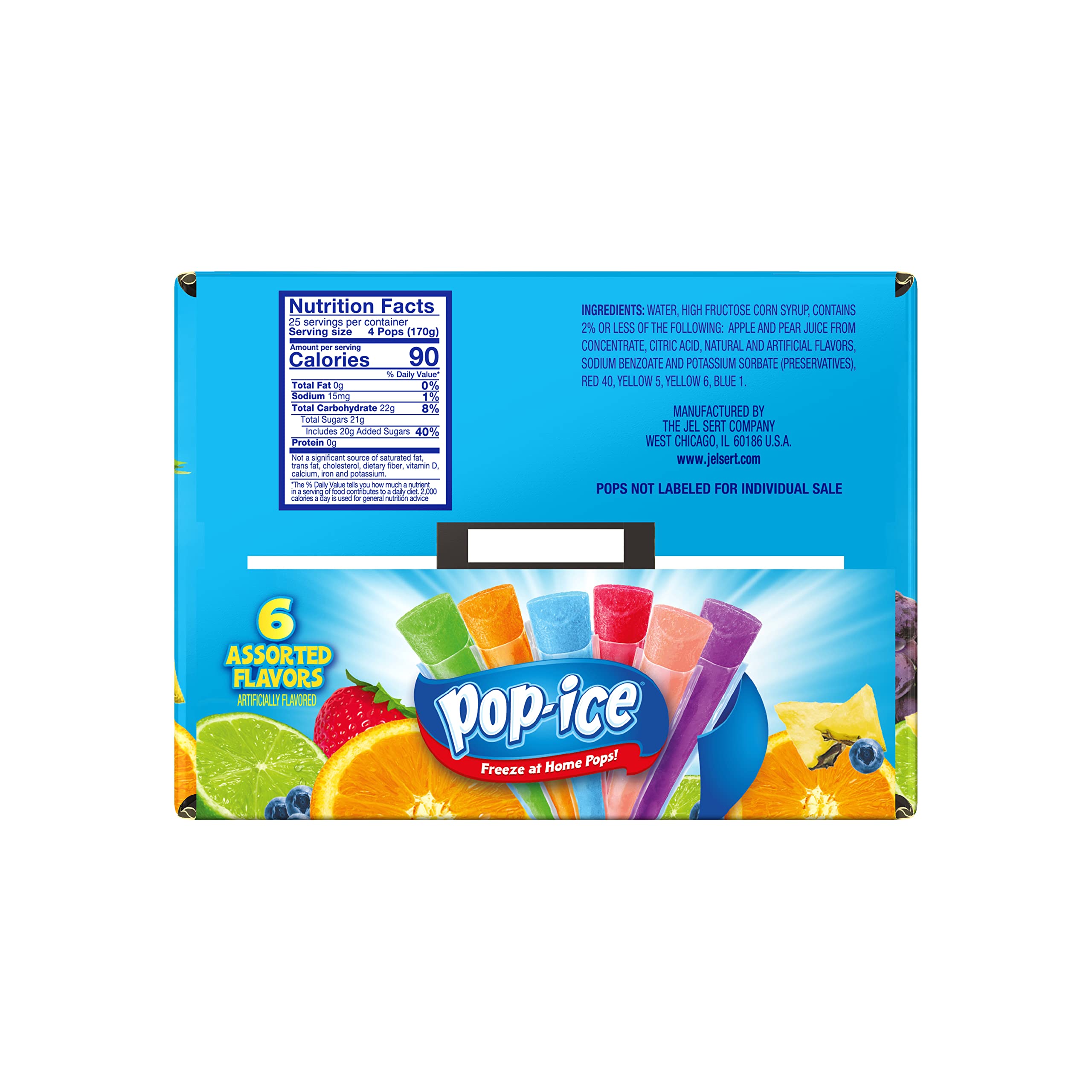 Pop Ice 80-count box ready for family gatherings.