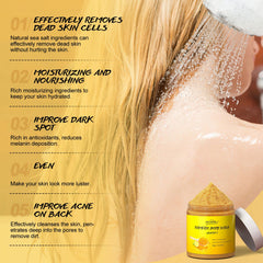 POP MODERN.C loofah texture showing gentle exfoliation in use.
