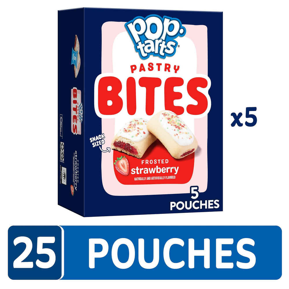 Assortment showing 25 pouches in the 5-box case.