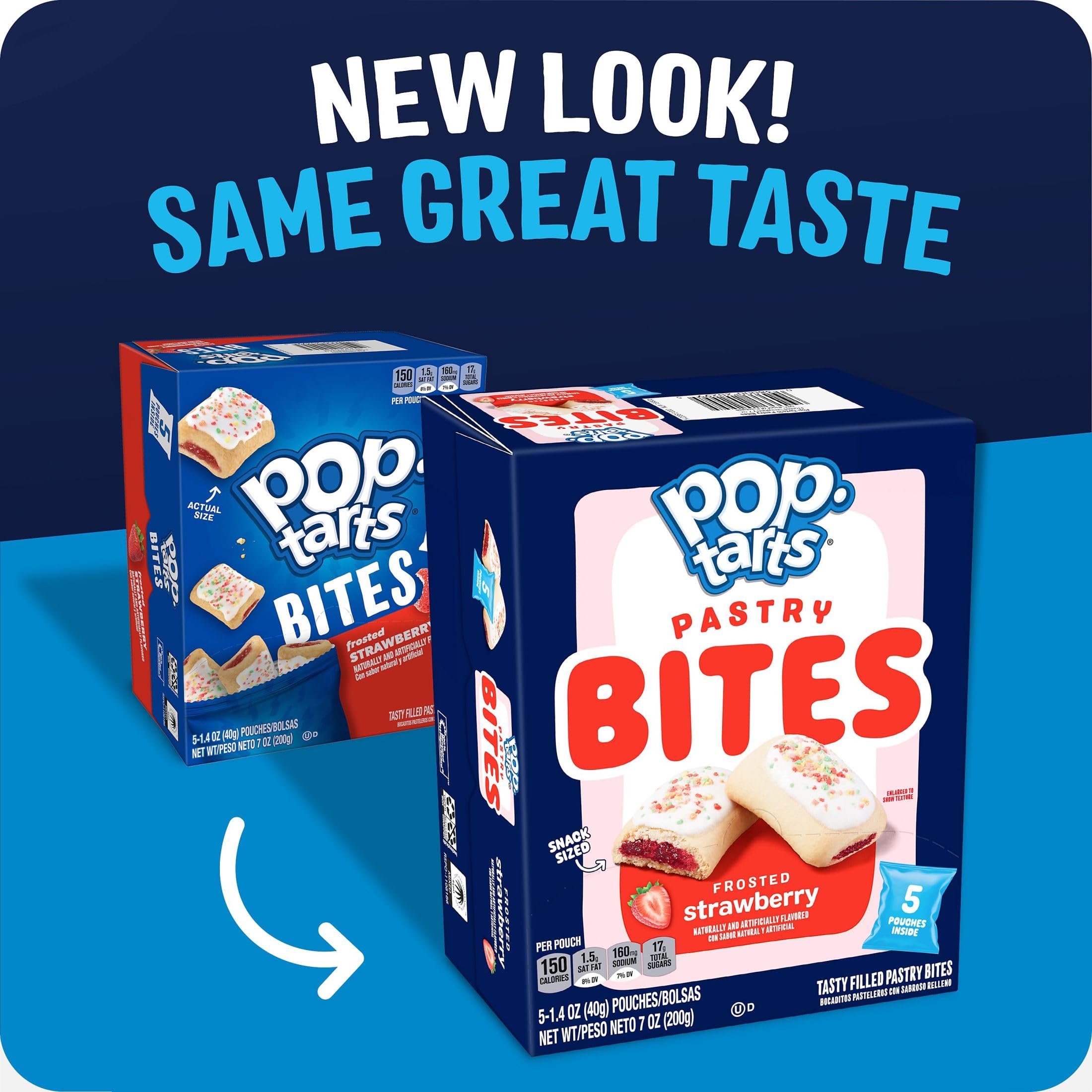 Pouch of Pop-Tarts Bites makes quick school lunch addition.