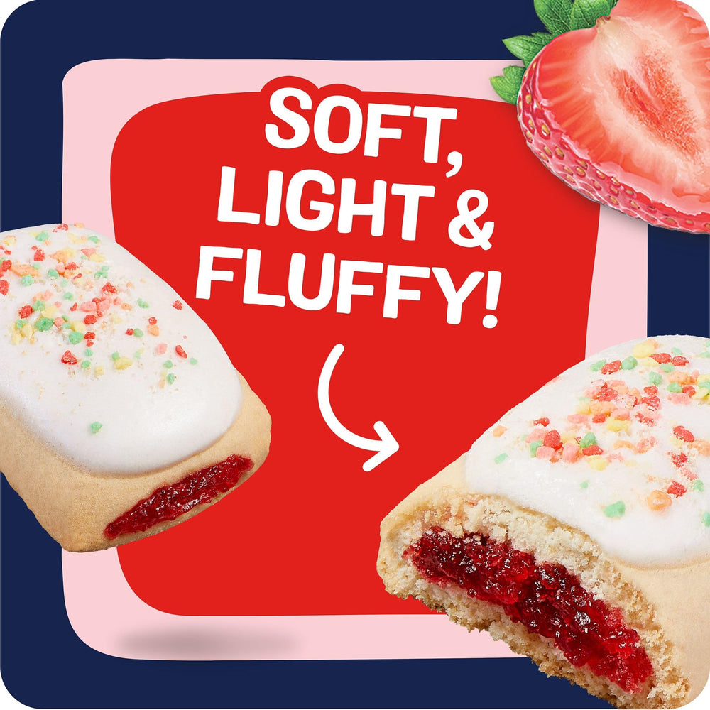 Family snack moment with Frosted Strawberry Bites during car ride.